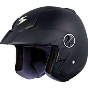  Scorpion EXO 250 Solid Helmet, Matte Black, Primary Color 