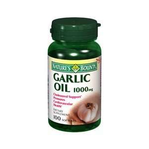  NATURES BOUNTY GARLIC OIL 1000MG 100SG by NATURES BOUNTY 