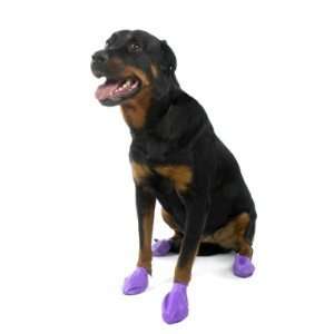 Pawz Water Proof Dog Boots, Purple, Large