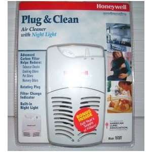    Plug & Clean Air Cleaner with Night Light