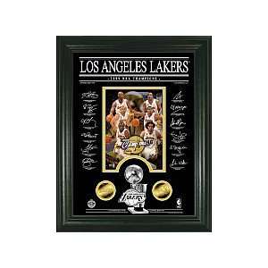 Highland Mint Los Angeles Lakers 2009 Nba Champions Signature Archival 