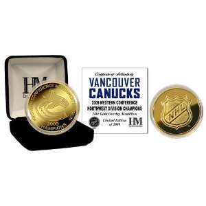   Canucks 2009?Northwest Division Champions Gold Coin