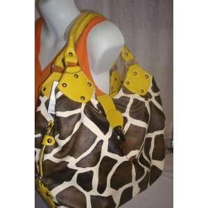  Giraffe Leather Like*Mahina Style*Hobo*Tote* Everything 