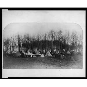  Camp of 2nd Vermont Volunteers at Camp Griffin,Virginia 