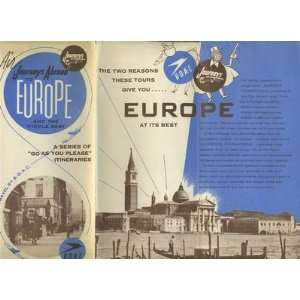  BOAC  Abroad to Europe & Middle East 1950s Boeing 