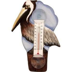  Bobbo Brown Pelican Thermometer Small Patio, Lawn 