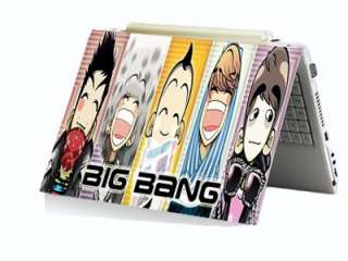 Big Bang KPOP Laptop Netbook Screens Skin Decal Cover  