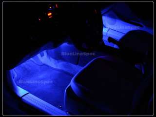 Blue LED Interior Lights Glow Strip Lighting Under Dash or Seat Neon 
