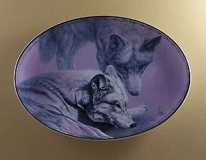 NATURES TENDERNESS Plate SWEET INTENTIONS Wolf Lee Cable Second Issue 