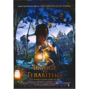  Bridge to Terabithia   Movie Poster   27 x 40