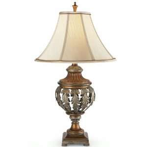  JCP Home Metal Leaf Fount Design Lamp