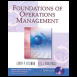 Foundations of Operations Management   Text Only (ISBN10 0130085219 