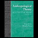 Anthropological Theory  An Introductory History (ISBN10 0072840463 