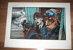 Bilal Lithograph  