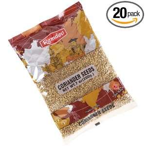 Ramdev Coriander Seeds, 7 Ounce Packages (Pack of 20)  