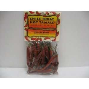 Daves Gourmet Chile Today Hot Tamale Dried Chile De Arbol Peppers .75 