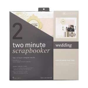   Minute Scrapbooker 12 Inch x12 Inch Page Kit   Wedding