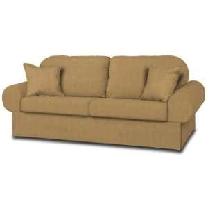  Mission Buff Faux Leather Classic Sofa