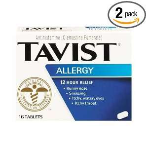  Tavist Allergy, 12 Hour Relief, Tablets, 16 ct. (2 PACK 