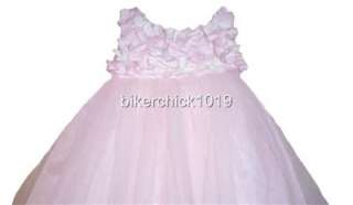 NWT~~BISCOTTI~~PINK PEARL TULLE DRESS~~GIRLS~~SZ 3 MO ~~$74  