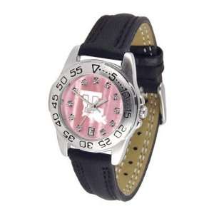  Tech University Sport Leather Band   Ladies Mother Of Pearl   Women 