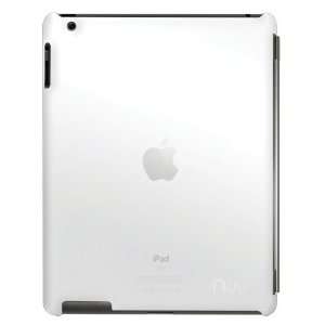 NUU BaseCase Slim Fitting Cover f/iPad 2 & new iPad   Transparent 