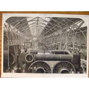  International Exhibition Machinery Motion Print 1862