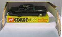 Corgi Green Hornet #268 Black Beauty Mint In Box Complete All Original 