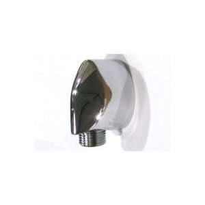   Female by 1/2 Inch Male Bossini Wall Outlet E824/1 in Polished Nickel