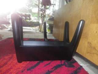 MID CENTURY ADRIAN PEARSALL BLACK LACQUERED TABLE BASE  