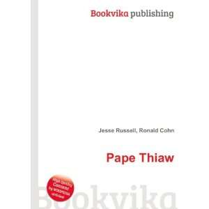  Pape Thiaw Ronald Cohn Jesse Russell Books