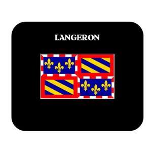  Bourgogne (France Region)   LANGERON Mouse Pad 