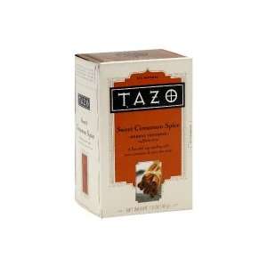 TAZO Sweet Cinnamon Spice Herbal Infusion Tea, Caffeine Free, 20 Count 