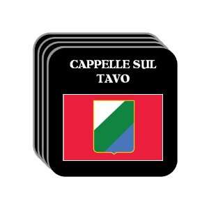   Region, Abruzzo   CAPPELLE SUL TAVO Set of 4 Mini Mousepad Coasters