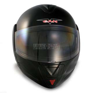 Vcan BLINC 210 Flip Face Modular Bluetooth Helmet (BLACK, Large)