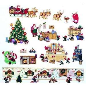  Santas North Pole Felt Figures for Flannel Boards Ready 