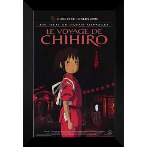  Spirited Away 27x40 FRAMED Movie Poster   Style A 2002 