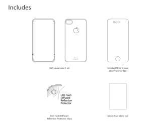 SGP Linear Blitz Series Case [Black] for Apple iPhone 4S  