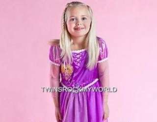 deluxe tangled rapunzel nightgown size 2 3 new from the