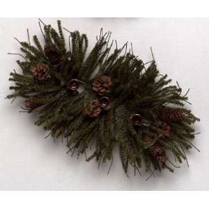   Twig Christmas Candle Holder Centerpiece   3 Tappers