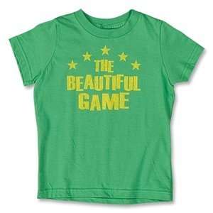  365 Inc Brazil Beautiful Game Youth Soccer T Shirt Green 