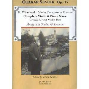  Wieniawski Cto # 2 w/Sevcik Studies for Vn & Pno Musical 