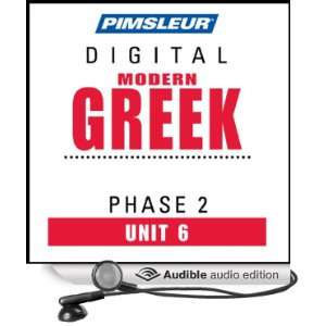 Greek (Modern) Phase 2, Unit 06 Learn to Speak and Understand Modern 