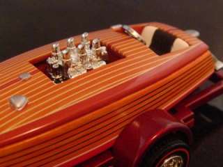 Hot Wheels Woody Cracker Box Boat Redwood Version 1/64 Scale Ltd Edit 