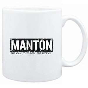  Mug White  Manton  THE MAN   THE MYTH   THE LEGEND 