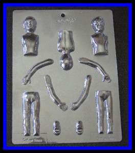 NEW *CHILDS FIGURE~ BODY PARTS* Candy   Gum Paste Mold  