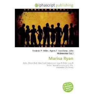  Marisa Ryan (9786134226134) Books