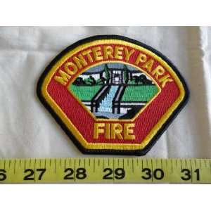  Monterey Park Fire Department Patch 