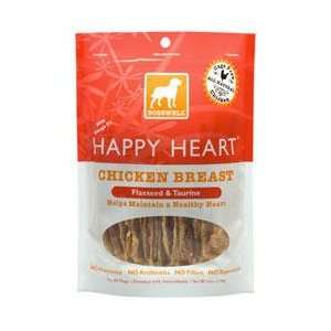  Happy Heart Chicken Breast Dog Treats 5 oz pouch