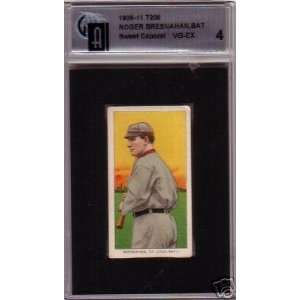 1909 11 T206 ROGER BRESNAHAN Sweet Caporal (GAI 4) HOF   MLB Baseball 